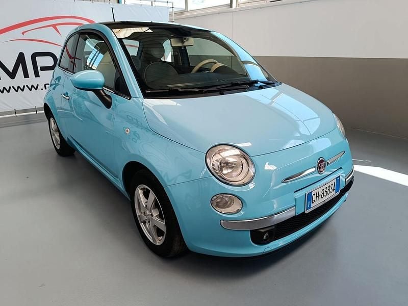 Usata Fiat 500 Lounge 95 CV (69 kW) 2012 Blu Berlina