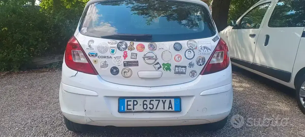 Usata Opel Corsa 85 CV (62 kW) 2013 Bianco Utilitaria