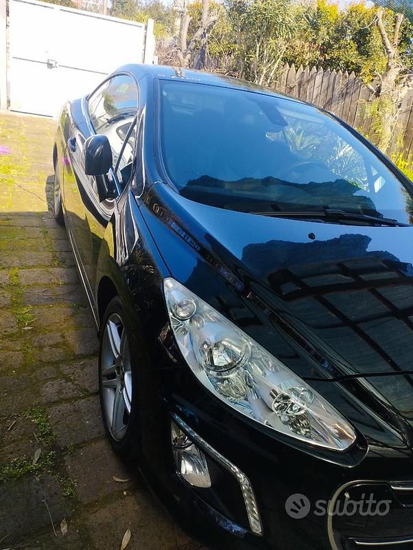 Usata Peugeot 308 CC 156 CV (114 kW) 2012 Nero Cabrio
