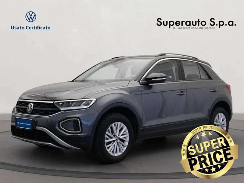 Grigio scuro Usata 2024 VW T-Roc Life SUV | 23.900 € (Ottimo prezzo) - Immagine 1/3