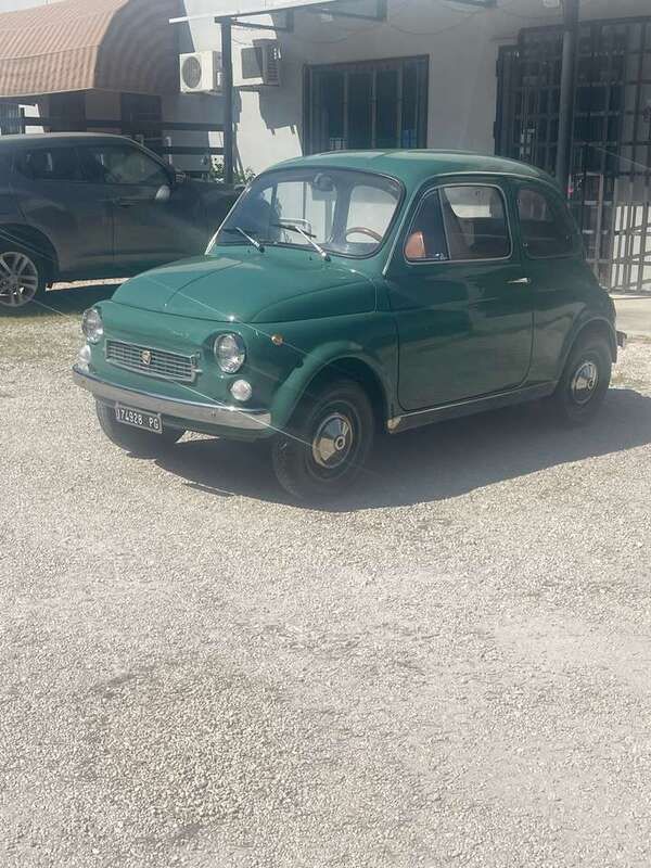 Usata Fiat 500 18 CV (13 kW) 1971 Verde Utilitaria