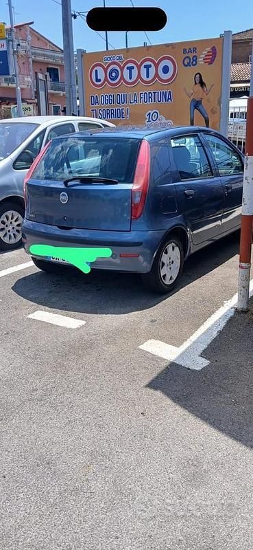 Usata Fiat Punto 80 CV (58 kW) 2004 Blu Utilitaria