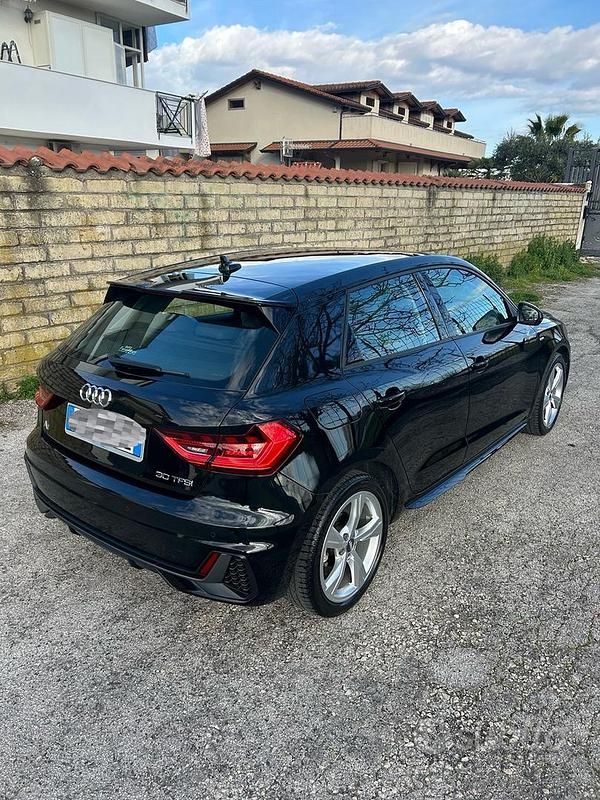 Usata Audi A1 S-Line 116 CV (85 kW) 2019 Nero Berlina