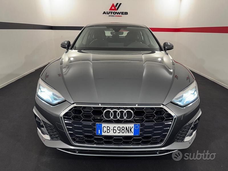 Usata Audi A5 S-Line 190 CV (139 kW) 2020 Grigio Berlina