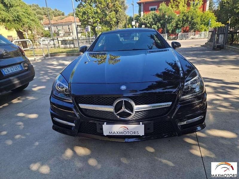 Usata Mercedes SLK200 Premium 184 CV (135 kW) 2016 Nero Cabrio