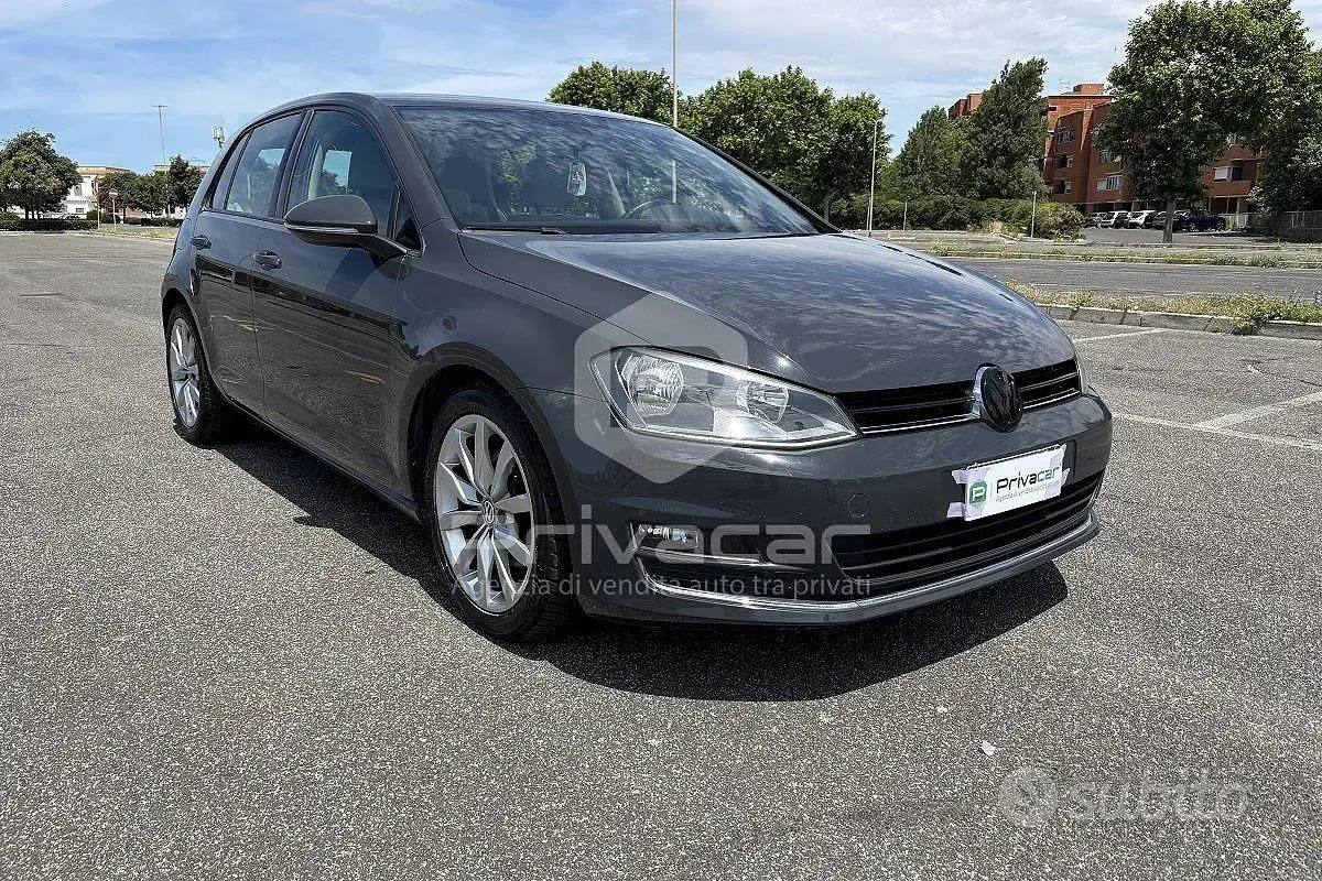 Usata VW Golf VII Highline 140 CV (102 kW) 2014 Grigio Utilitaria