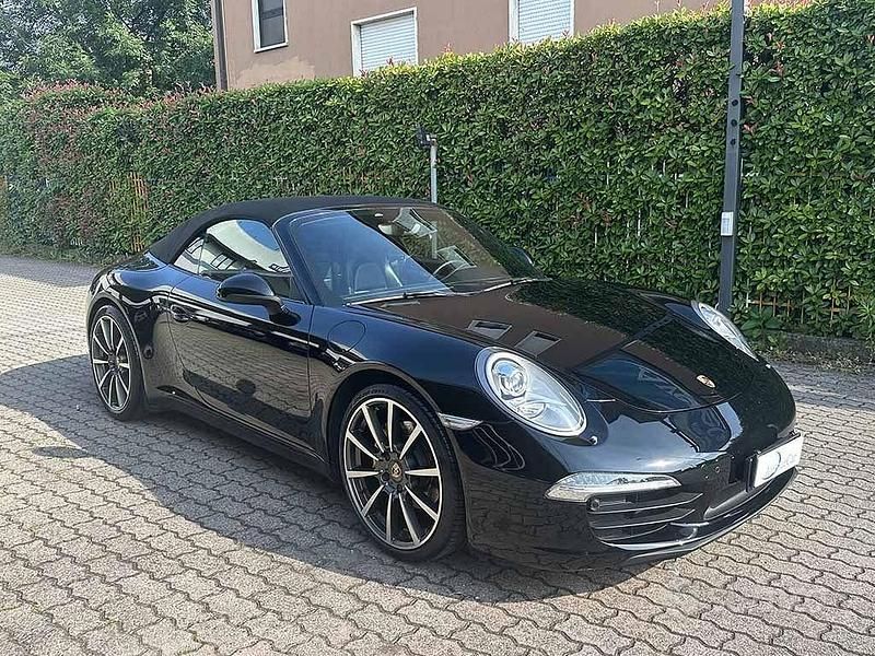 Usata Porsche 911 Carrera Cabriolet 350 CV (257 kW) 2013 Nero Cabrio