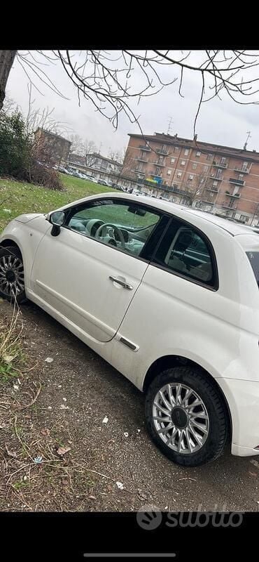 Usata Fiat 500 69 CV (50 kW) 2016 Bianco Utilitaria