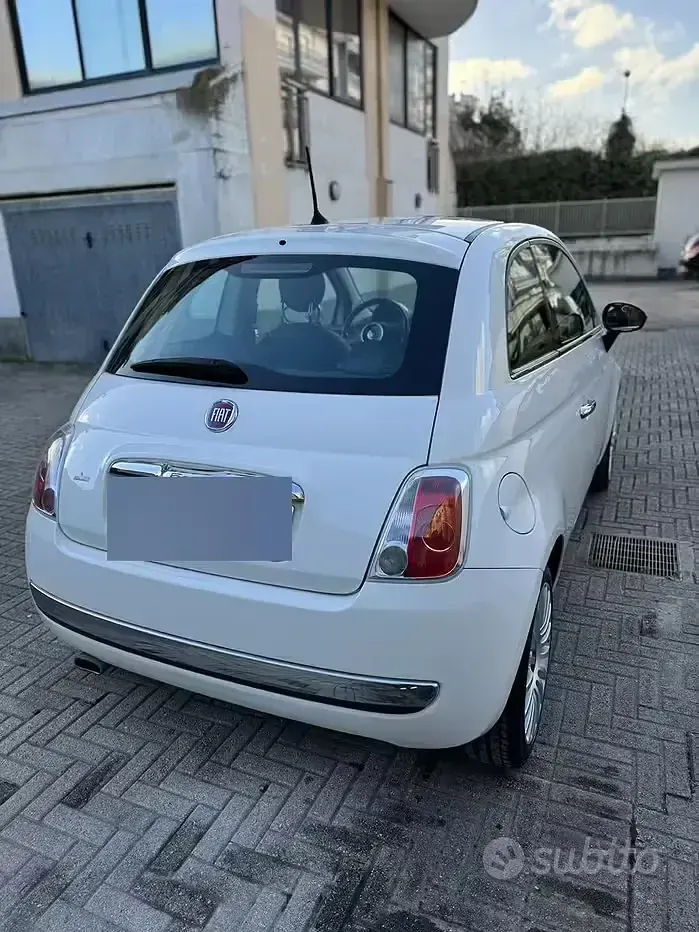 Usata Fiat 500 69 CV (50 kW) 2015 Bianco Berlina