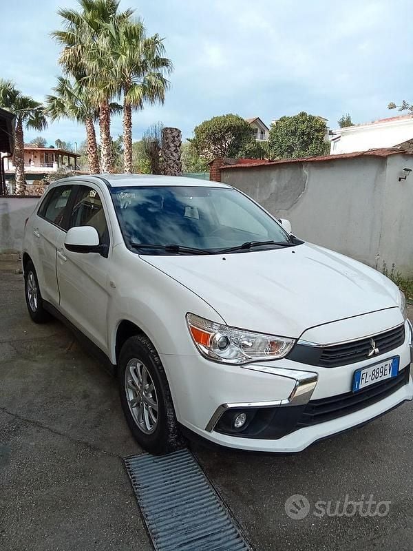 Usata Mitsubishi ASX Intense 114 CV (83 kW) 2017 Bianco SUV