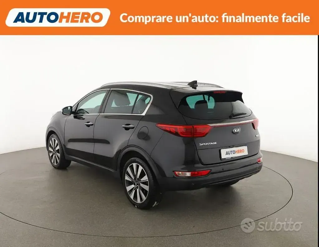 Usata Kia Sportage Style 141 CV (103 kW) 2018 Nero SUV
