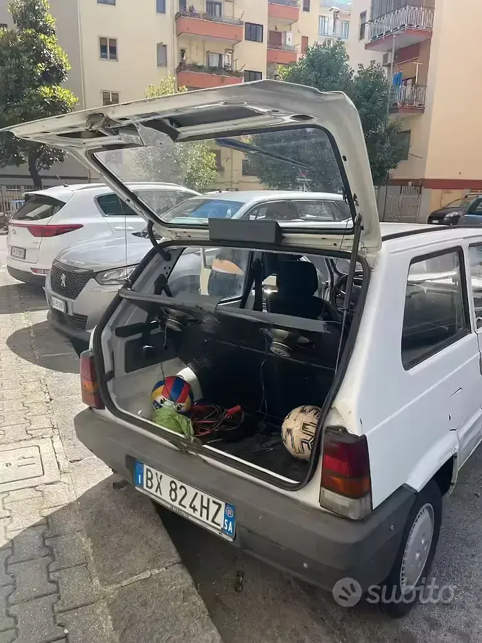 Usata Fiat Panda 54 CV (39 kW) 2001 Bianco Berlina