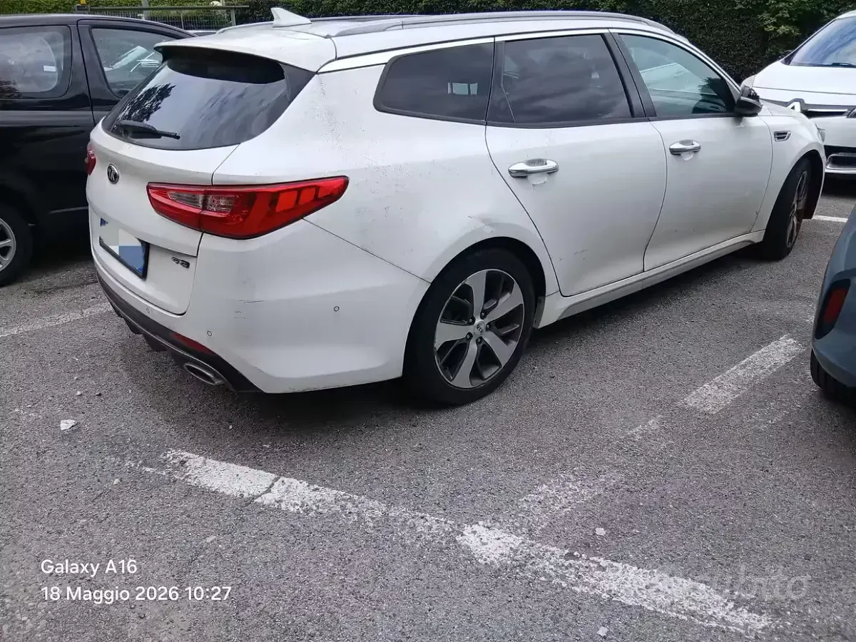 Usata Kia Optima 141 CV (103 kW) 2018 Bianco Berlina