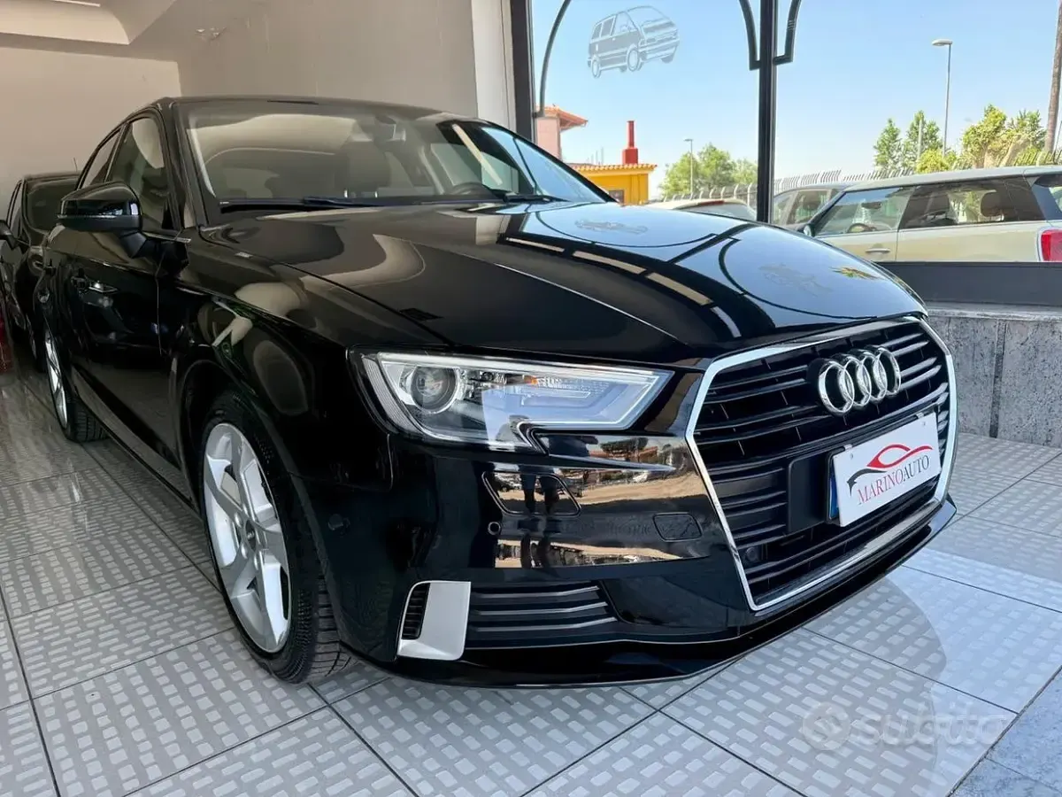 Usata Audi A3 Sport 110 CV (80 kW) 2017 Nero Berlina