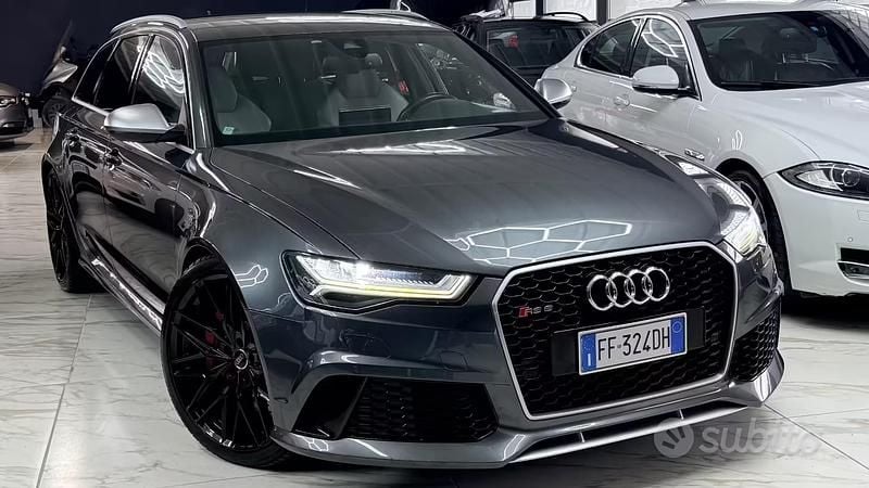 Usata Audi RS6 Comfort 560 CV (411 kW) 2016 Grigio Station wagon