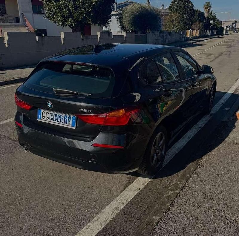 Usata BMW 116 Advantage 116 CV (85 kW) 2020 Nero Utilitaria