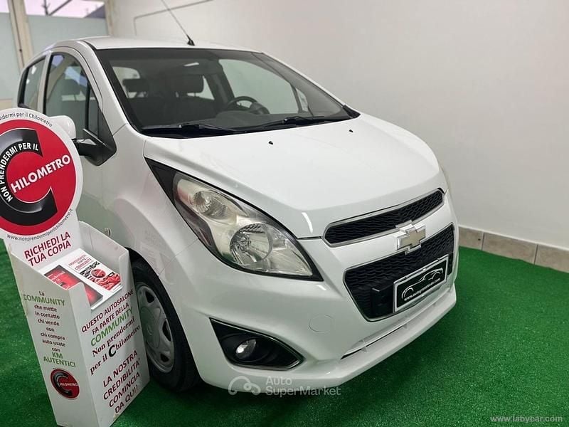 Usata Chevrolet Spark LT 68 CV (50 kW) 2013 Bianco Utilitaria
