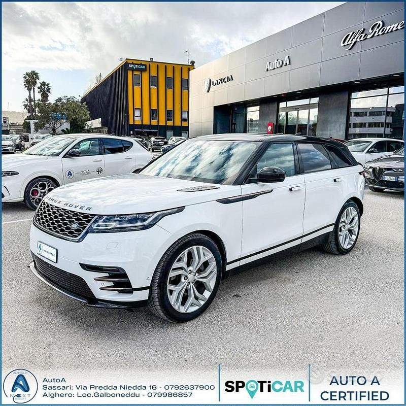Usata Land Rover Range Rover Velar R-Dynamic 300 CV (220 kW) 2017 Bianco SUV