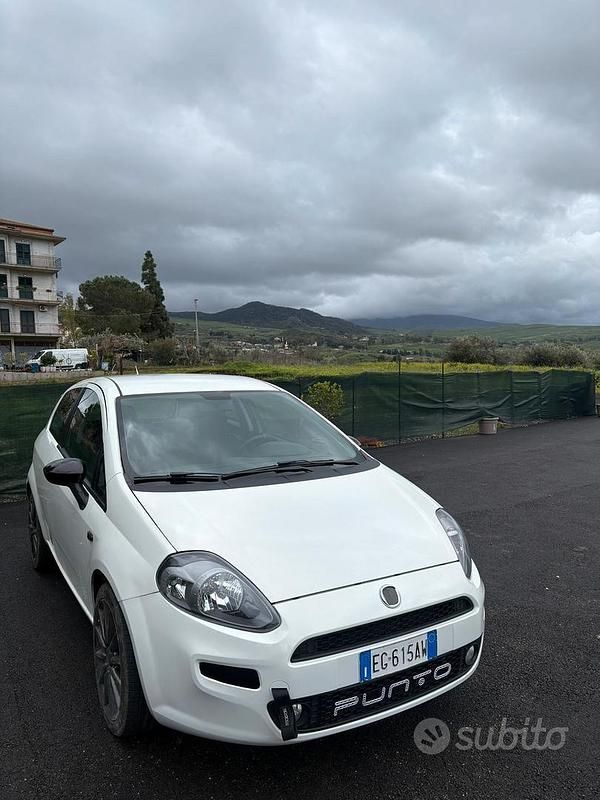 Usata Fiat Punto Evo 2011 Bianco Utilitaria