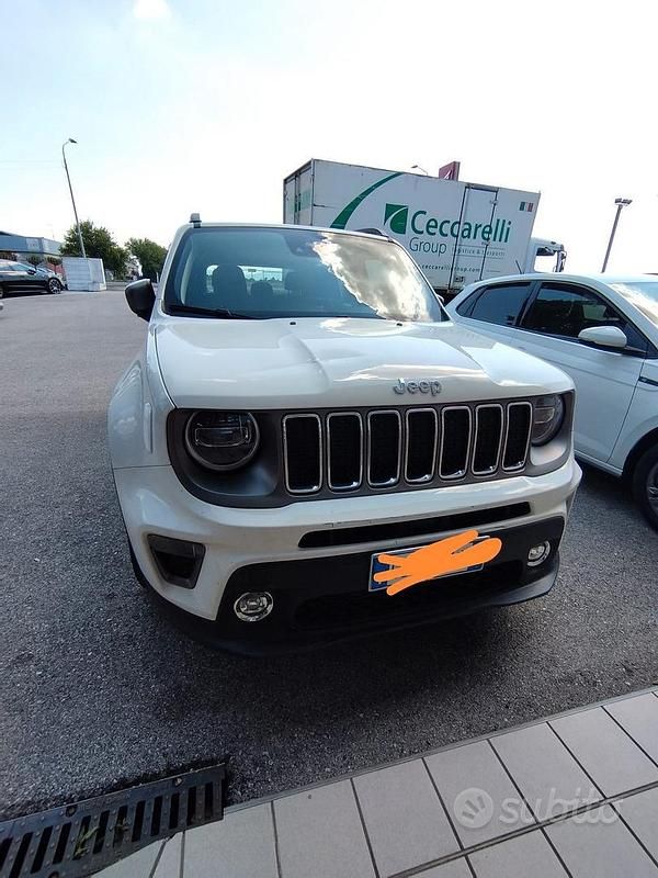 Usata Jeep Renegade Limited 140 CV (102 kW) 2020 Bianco SUV