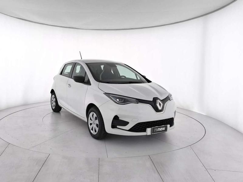Usata Renault Zoe Life 50 kW (69 CV) 2022 Bianco ghiaccio Utilitaria