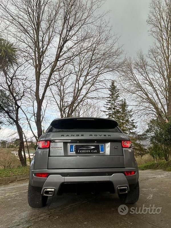 Usata Land Rover Range Rover evoque Dynamic 190 CV (139 kW) 2014 Grigio SUV
