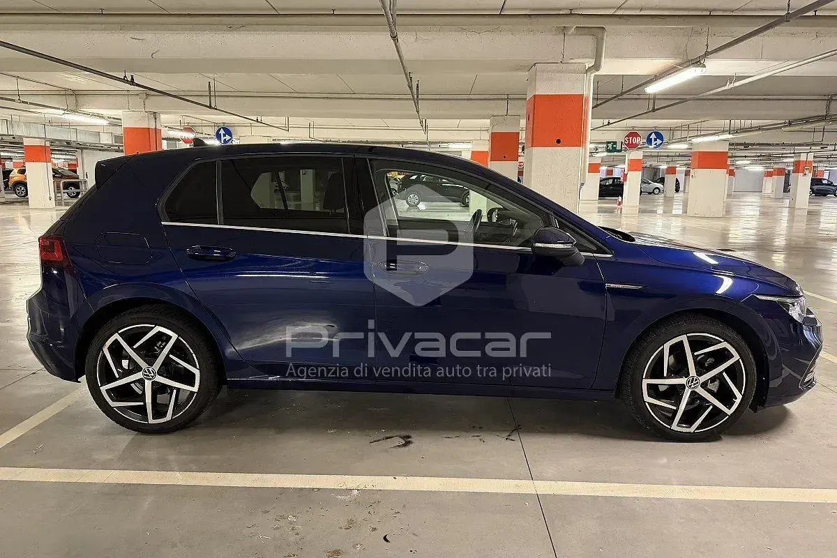 Usata VW Golf VIII Style 131 CV (96 kW) 2023 Blu Berlina