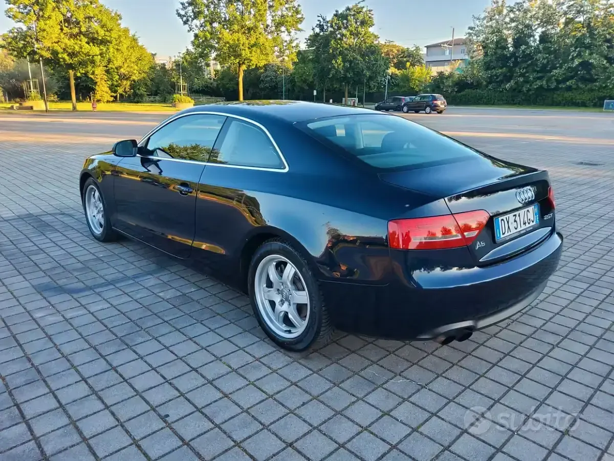 Usata Audi A5 180 CV (132 kW) 2009 Blu Coupé