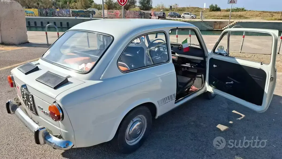 Occasion Fiat 850 1960 Blanc