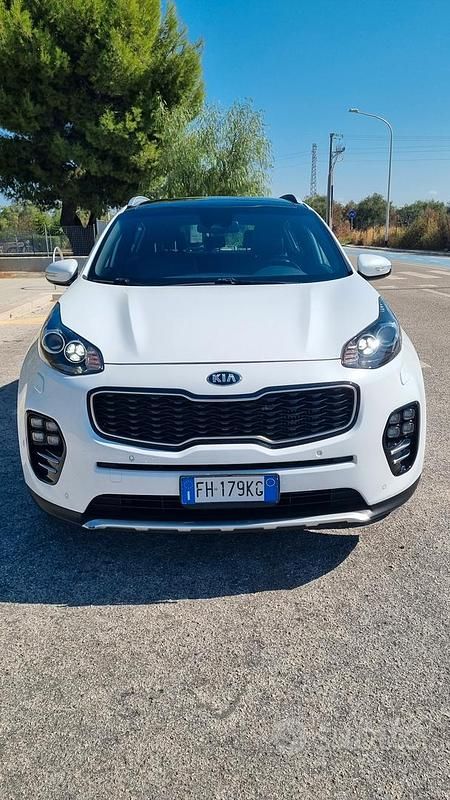 Usata Kia Sportage GT-Line 185 CV (136 kW) 2017 Bianco SUV