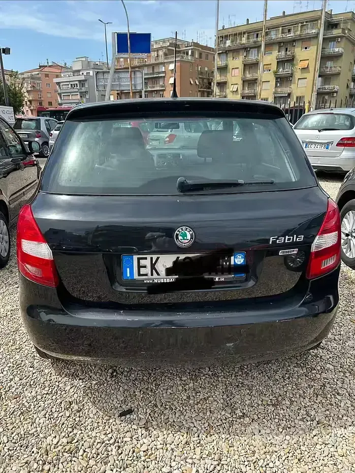 Usata Skoda Fabia Style 69 CV (50 kW) 2011 Nero Berlina