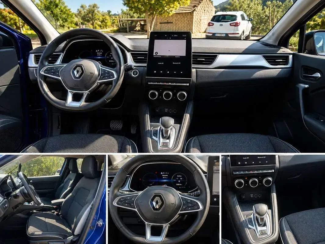 Usata Renault Captur Techno 92 CV (67 kW) 2022 Blu/azzurro SUV