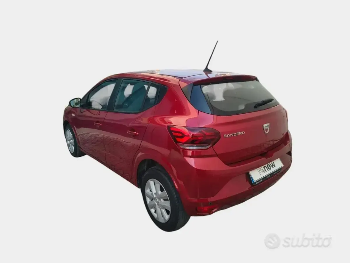 Usata Dacia Sandero Comfort 66 CV (48 kW) 2021 Rosso Berlina