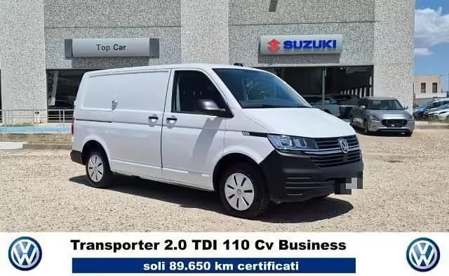 Usata VW Transporter 110 CV (80 kW) 2021 Bianco Furgone
