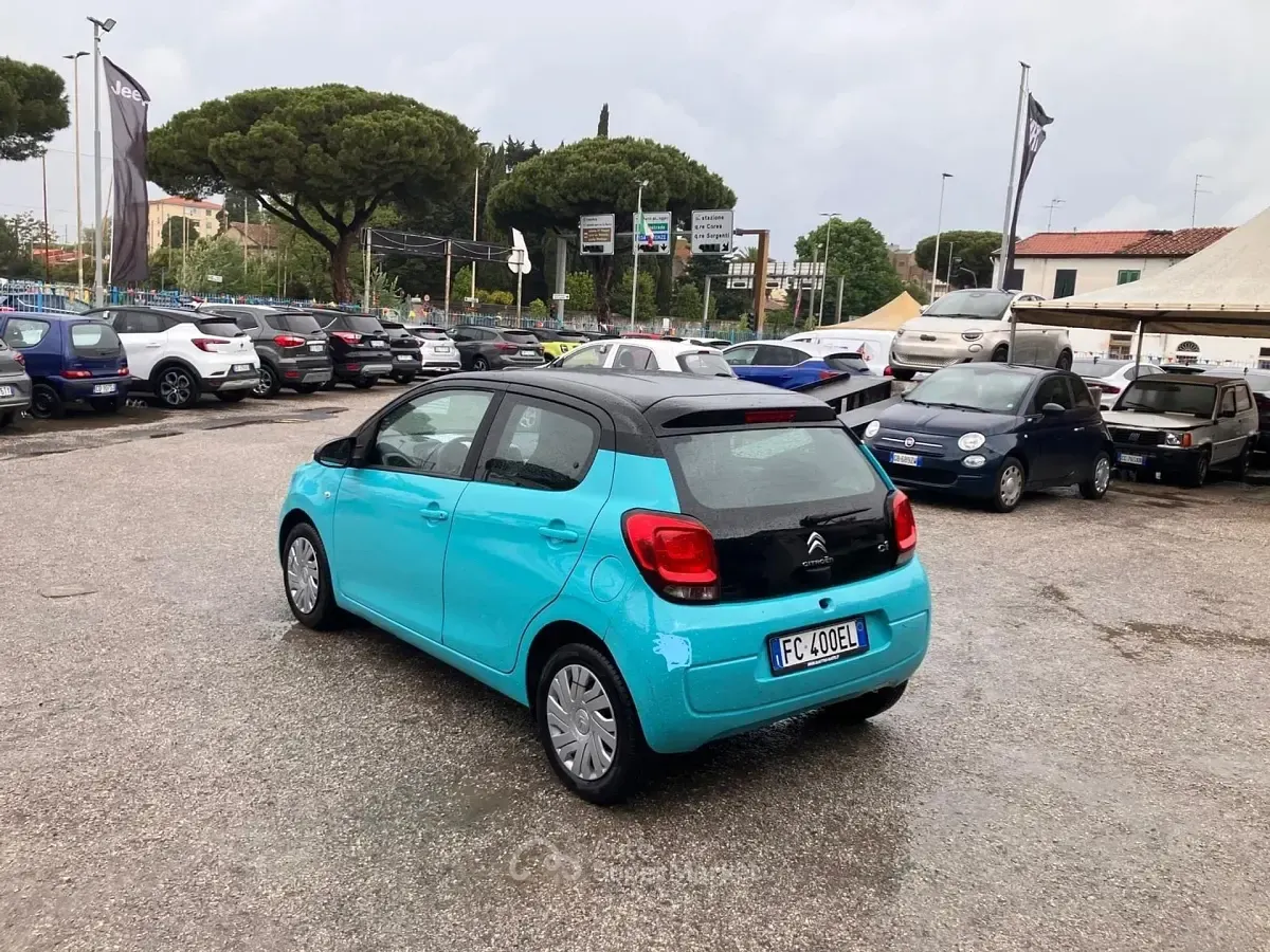 Usata Citroën C1 Feel 69 CV (50 kW) 2016 Blu Utilitaria