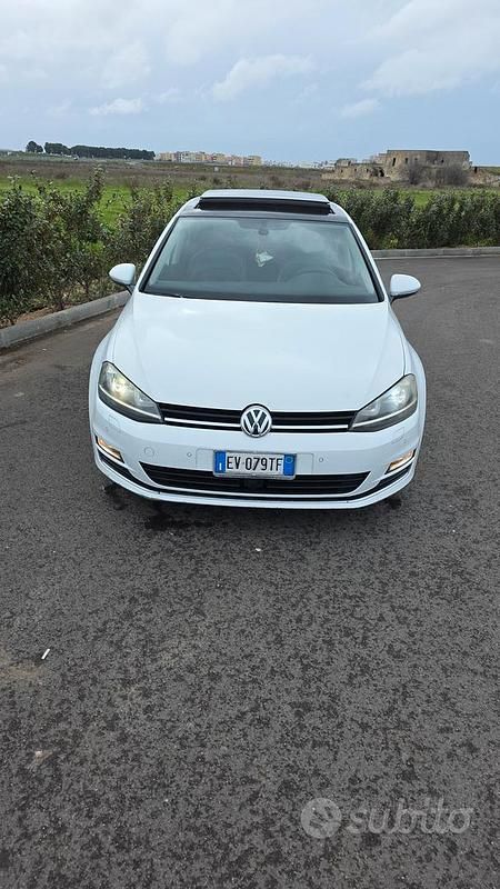 Usata VW Golf VII 2014 Bianco Berlina