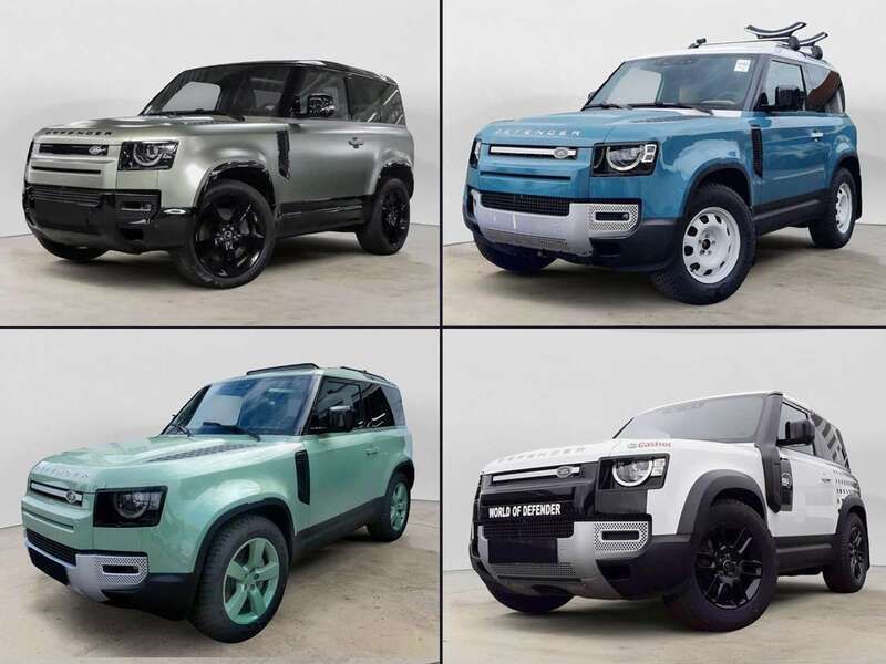 Usata Land Rover Defender SE Dynamic 249 CV (183 kW) 2023 Nero SUV