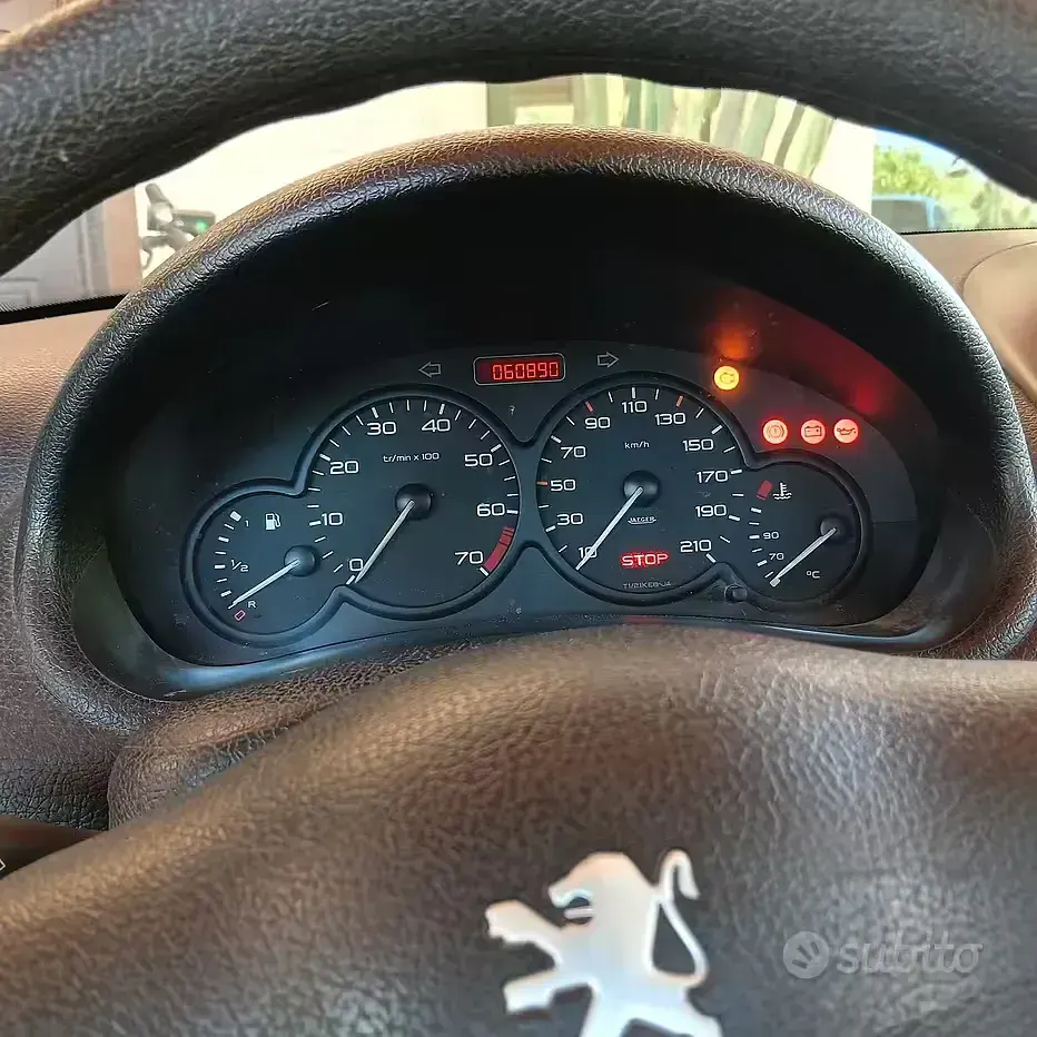 Usata Peugeot 206 75 CV (55 kW) 2001 Bluazzurro Berlina