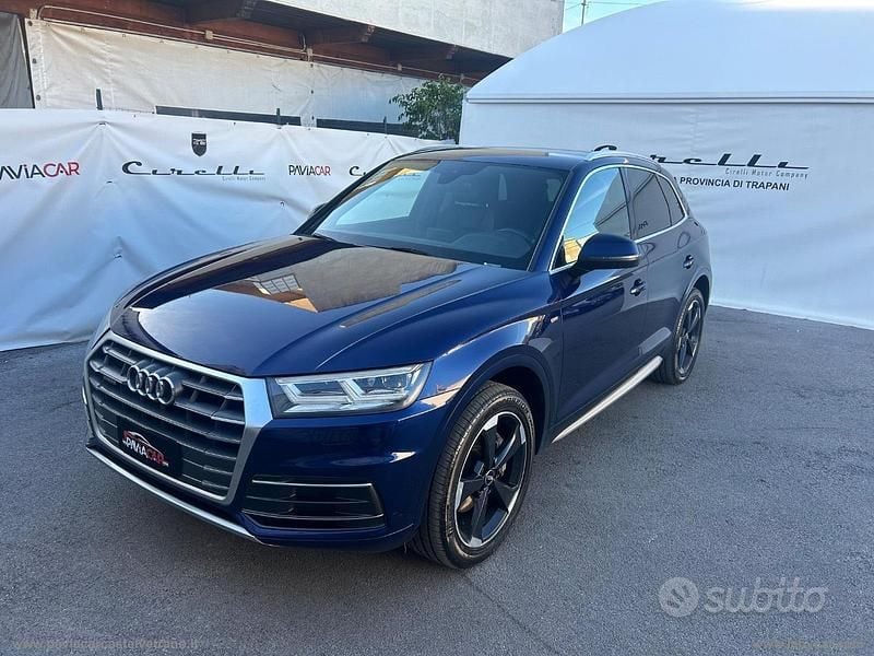 Usata Audi Q5 Business 190 CV (139 kW) 2018 Blu SUV