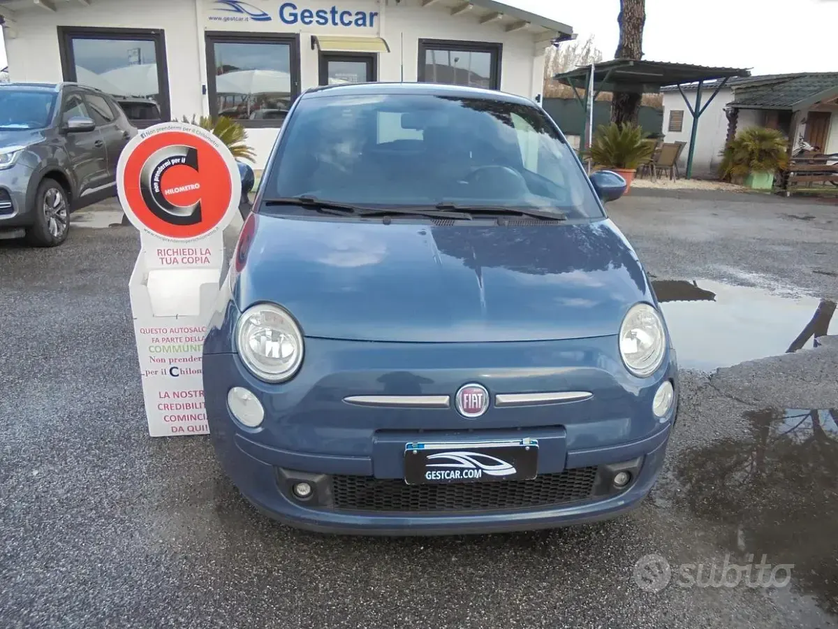 Usata Fiat 500 85 CV (62 kW) 2012 Grigio Berlina