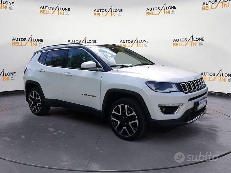 Usata Jeep Compass Limited 140 CV (102 kW) 2020 Bianco SUV