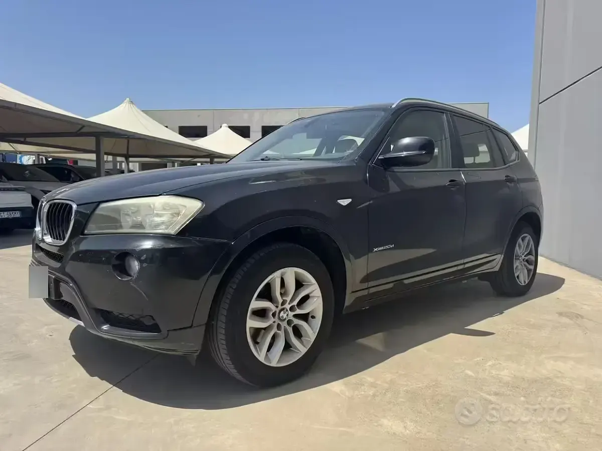 Usata BMW X3 184 CV (135 kW) 2011 Nero SUV