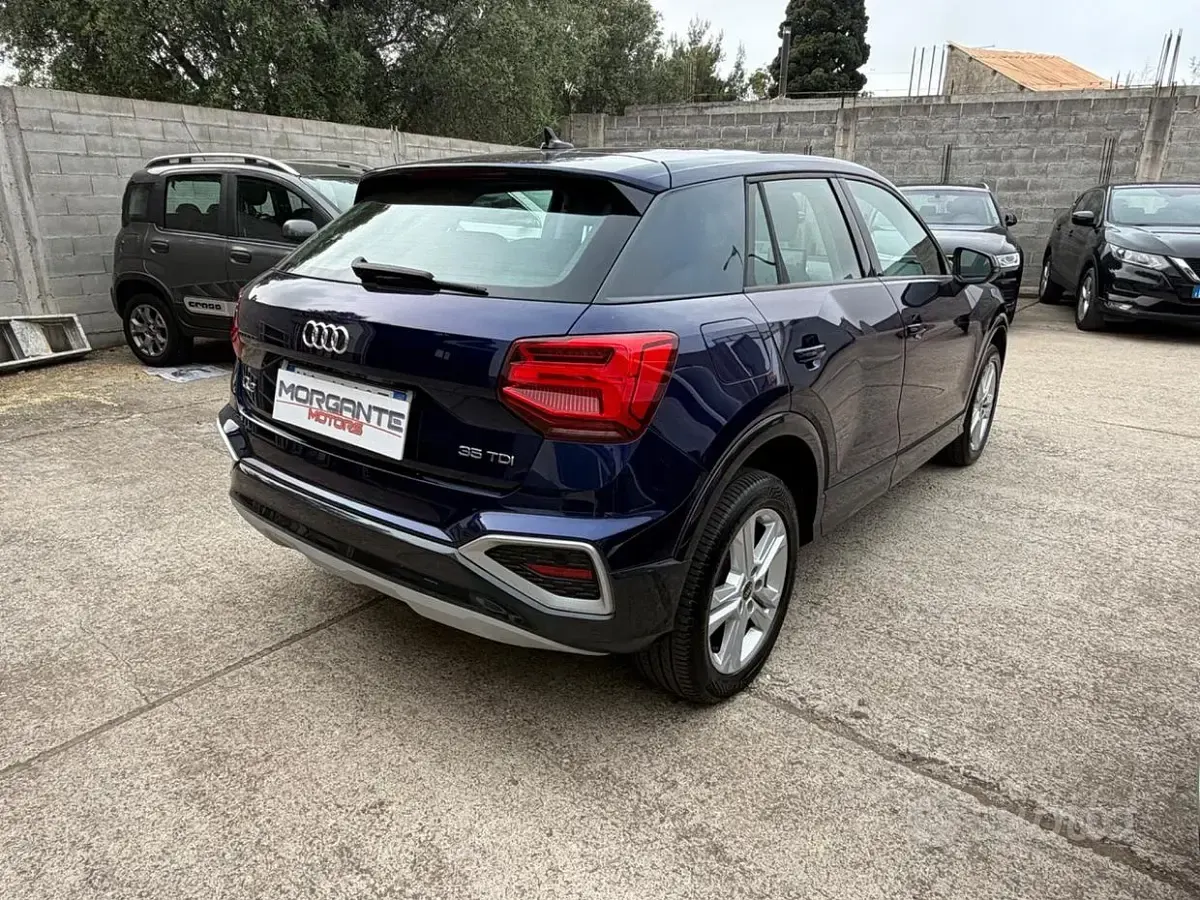 Usata Audi Q2 Advanced Plus 150 CV (110 kW) 2022 Bluazzurro SUV