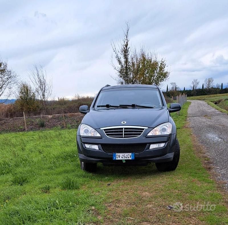 Usata Ssangyong (KGM) Kyron 2009 Blu SUV