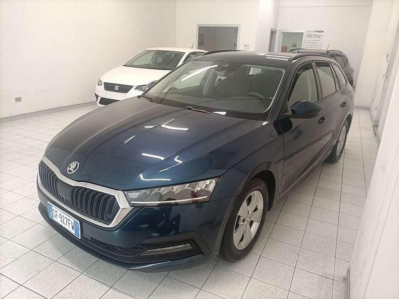 Usata Skoda Octavia G-TEC Executive 131 CV (96 kW) 2021 Blu/azzurro Station wagon