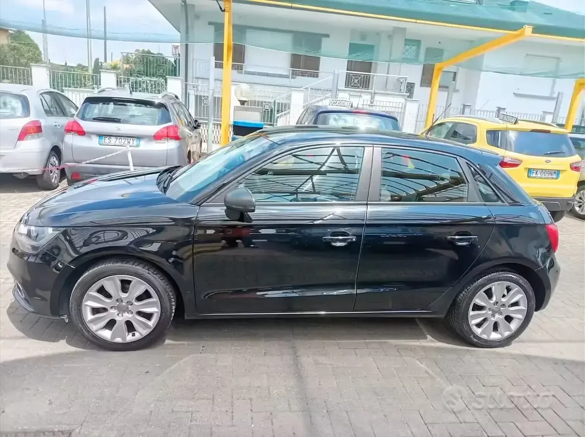 Usata Audi A1 Ambition 86 CV (63 kW) 2015 Nero Utilitaria
