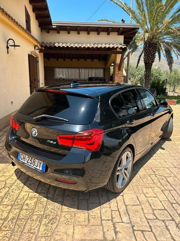 Usata BMW 118 M Sport 2018 Nero Utilitaria