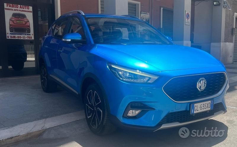 Usata MG ZS Luxury 106 CV (77 kW) 2022 Blu SUV