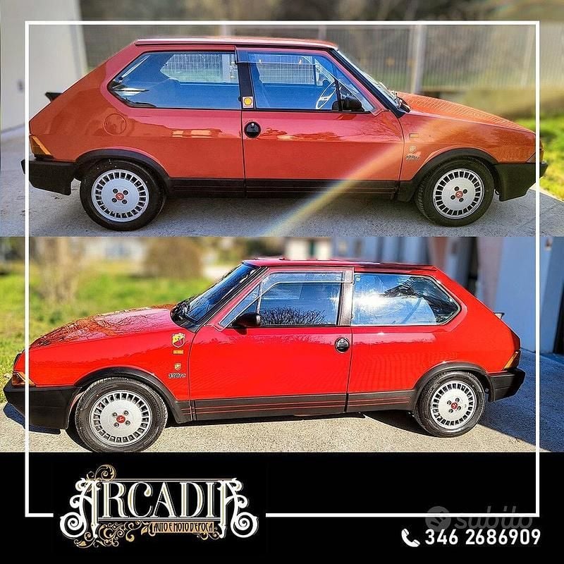 Usata Fiat Ritmo Abarth 131 CV (96 kW) 1989 Rosso Berlina