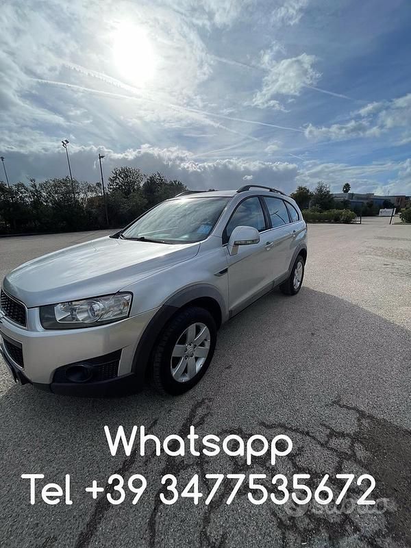 Usata Chevrolet Captiva LT 184 CV (135 kW) 2013 Grigio SUV